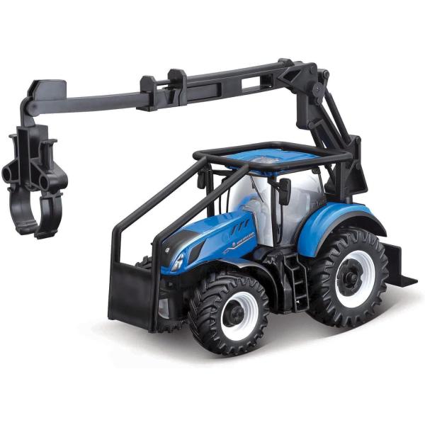 Bburago  Farm Traktor 10cm New Holland T7.315 HD - lesný traktor