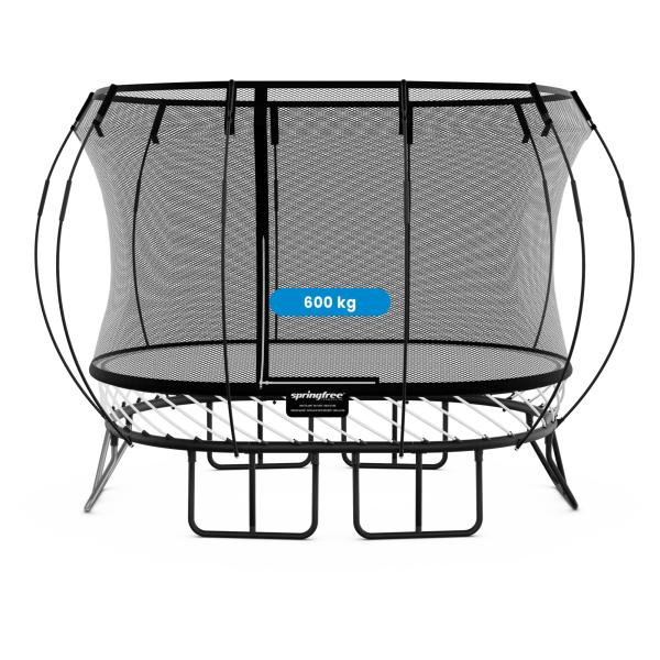 Springfree Trampoline® Compact Oval (O47) Trampolína s ochrannou sítí, 180 × 275 cm (obrázek 7)