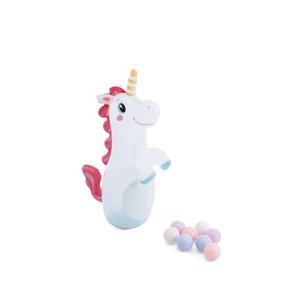 Intex 56148 Nafukovací herní centrum Unicorn castle, 196 x 178 x 127 cm (obrázek 3)