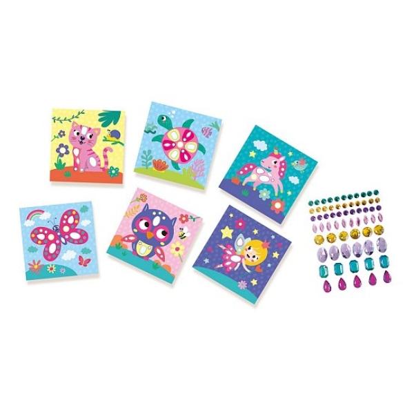 Malování a tvoření – diamantová zvířátka