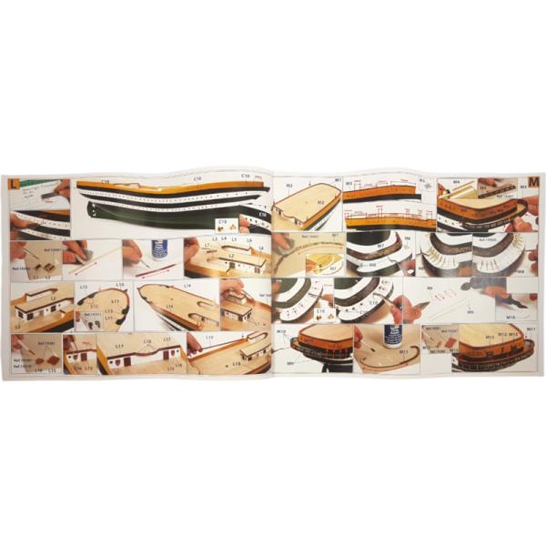 OCCRE Amerigo Vespucci 1:100 + plachty Kit (obrázek 9)