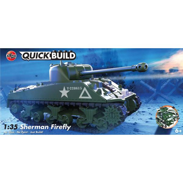 Quick Build tank J6042 - Sherman Firefly (1:35)