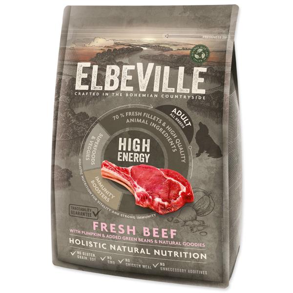 Krmivo ELBEVILLE Adult All Breeds High Energy Fresh Beef 4kg (obrázek 3)