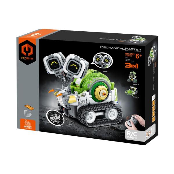 iM.Master Stavebnice robot slimák 3v1 RC na dálkové ovládání 13,5x21,2x18 cm