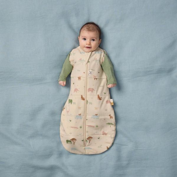 ERGOPOUCH Zavinovačka a vak na spaní 2v1 Cocoon Savannah 3-6 m, 6-8 kg, 2,5 tog (obrázek 10)