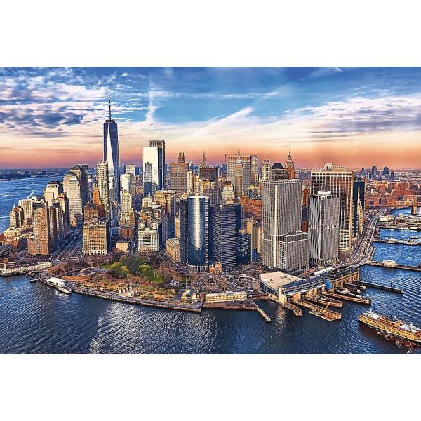 Trefl Prime puzzle 1500 UFT – Panorama města: Manhattan, New York, USA