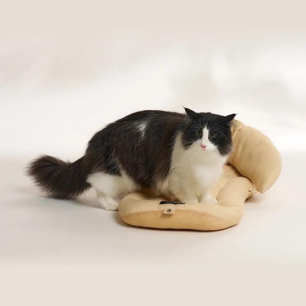 FIKAGO Macíček s polštářkem Mushroom Beige M (obrázek 5)