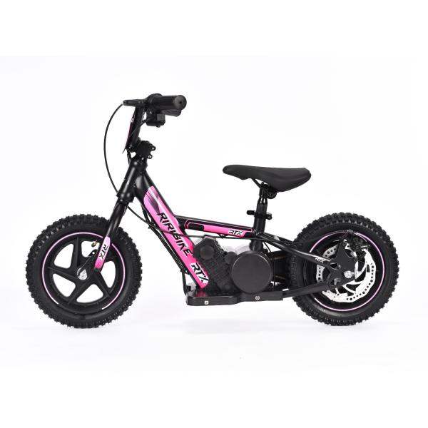 Dětské elektrické odrážedlo RIRIBIKE RTX3 24V (12”), růžové, Lithiová baterie, 100W motor, (obrázek 3)