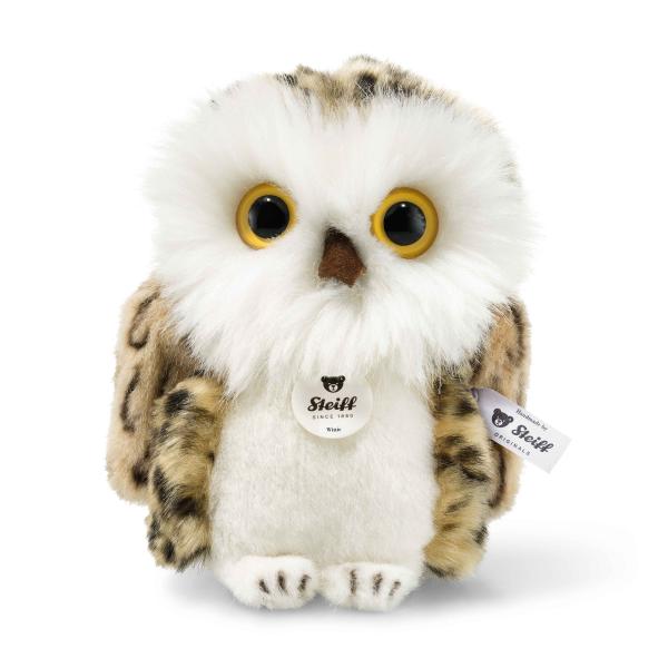 STEIFF Originals Wittie owl, bílá plyšová hračka