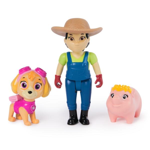 Paw Patrol eroe con figurina Skye