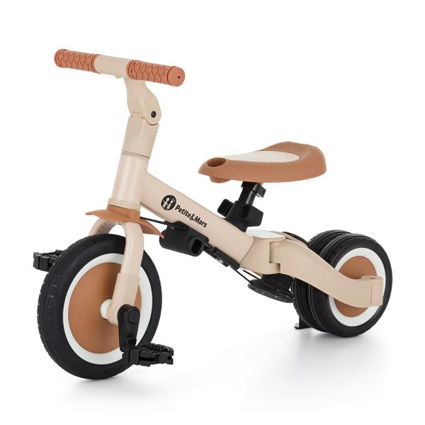 PETITE&MARS Tříkolka multifunkční 5v1 Turbo Desert Sand (obrázek 3)