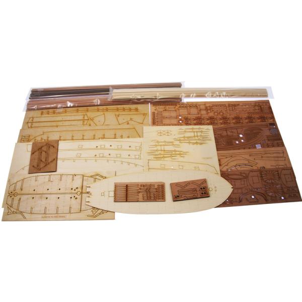 Vanguard Models HMS Flirt 1782 1:64 kit (obrázek 11)