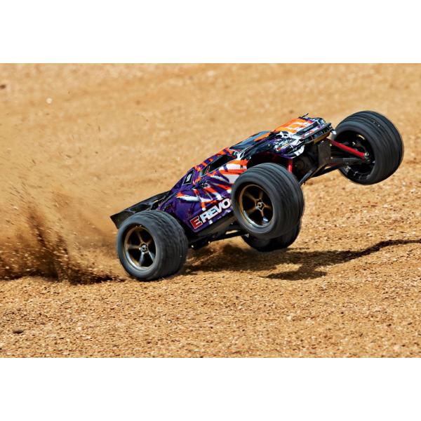 Traxxas E-Revo 1:16 VXL RTR modrá (obrázek 3)