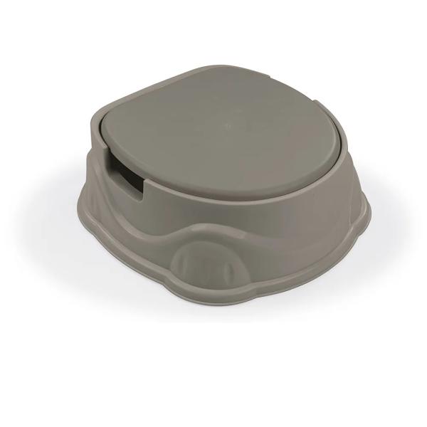 Dolu 3v1 nočník, sedátko na WC, stolička, šedá