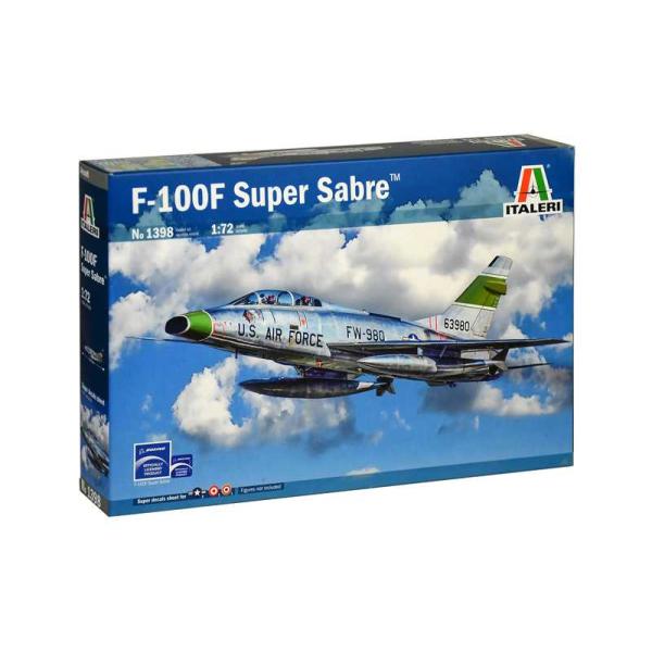 Model Kit letadlo 1398 - F-100F SUPER SABRE (1:72)