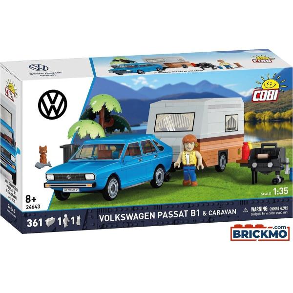 Cobi Volkswagen Passat B1 s karavanem, 1:35