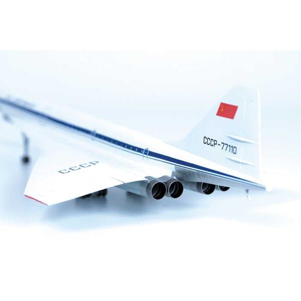 Model Kit letadlo 7045 - Tu-144 Nadzvukové civilní letadlo (1:144) (obrázek 4)