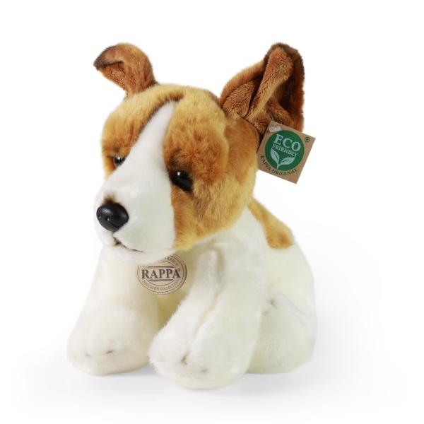 Plyšový pes Jack Russell teriér sediaci 30 cm ECO-FRIENDLY