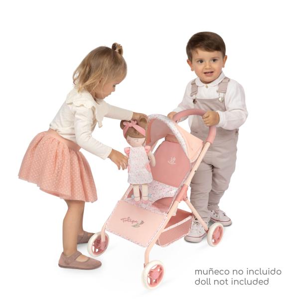 DeCuevas 90574 Sportovní kočárek pro panenky Tulipe 2025 - 55 cm (obrázek 3)