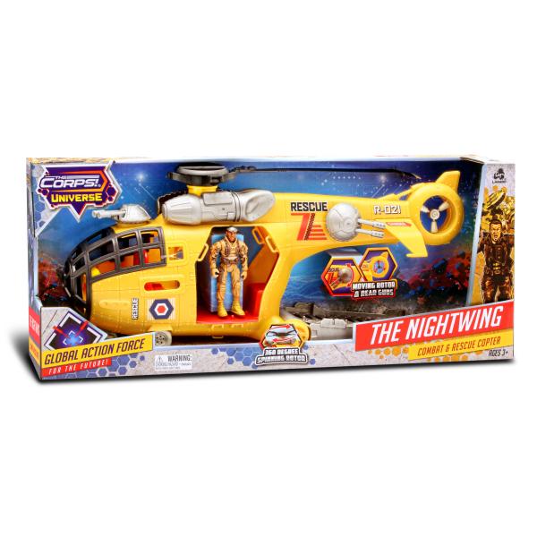 The Corps vrtulník The Nightwing s figurkou