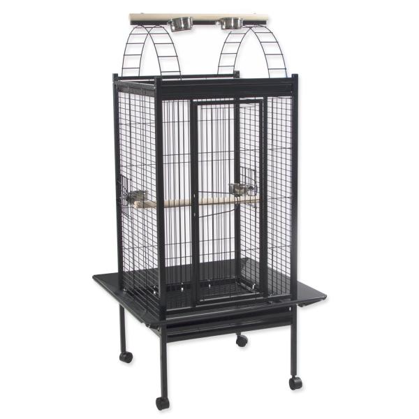 Voliéra Bird Jewel Viktorie tmavě šedá 76,5x76,5x160,5cm