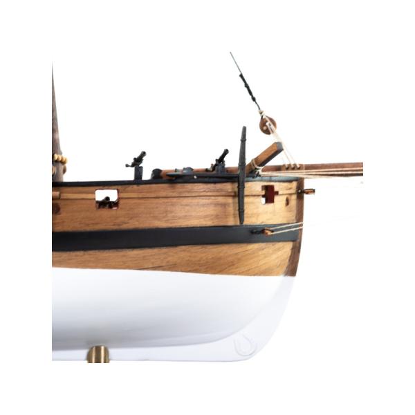 AMATI Adventure pirátská loď 1760 1:60 kit (obrázek 9)