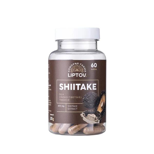 Shiitake 60 kapslí (600mg extraktu / kapsle)