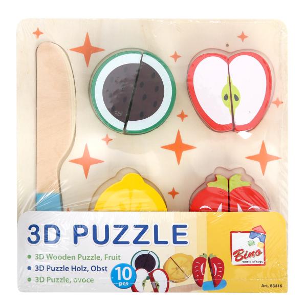 Bino 3D Puzzle, ovoce