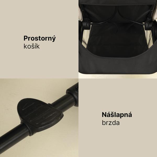 Sportovní kočárek Moya, Shade Grey