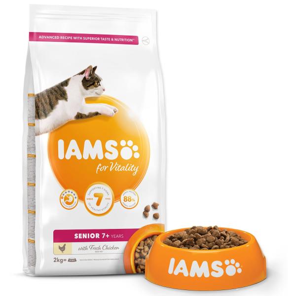 IAMS Cat Senior Chicken 2kg