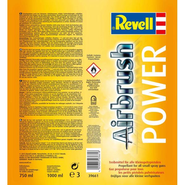 Airbrush Power 39661 – stlačený vzduch 750ml