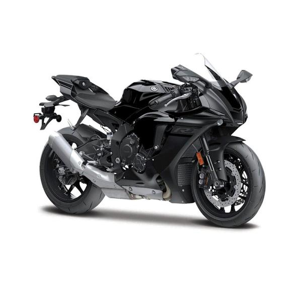 Maisto - Motocykel so stojanom, Yamaha YZF-R1, čierna, 1:12
