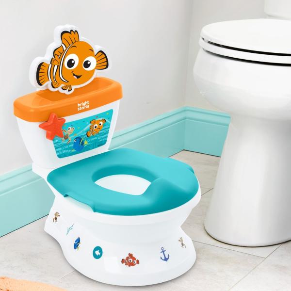 BRIGHT STARTS Toaleta dětská se zvukem Finding Nemo™ My Size Potty™ 18m+, do 23kg (obrázek 6)