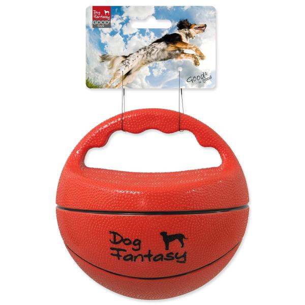 Hračka Dog Fantasy Ball míč s rukojetí pískací 15cm (obrázek 5)