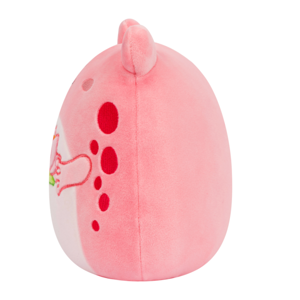 SQUISHMALLOWS Růžová žába s leknem - Lonina (obrázek 3)