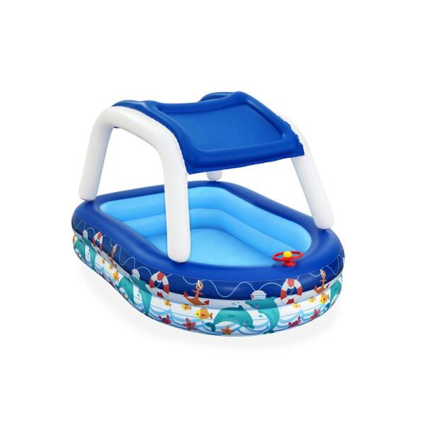 Bestway 54370 Piscina Sea Captain Con Parasole Uv Careful™-image