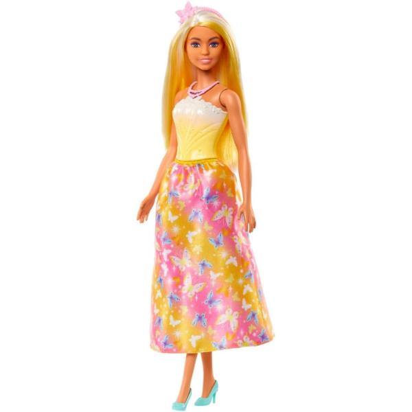 Mattel Barbie Pohádková princezna - žlutá (obrázek 5)