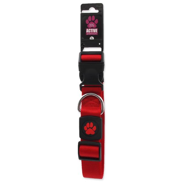 Obojek Active Dog Premium XL červený 3,8x51-78cm (obrázek 3)