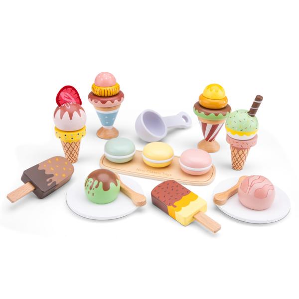 New Classic Toys Sada dřevěných mražených sladkostí - 25 ks (obrázek 4)