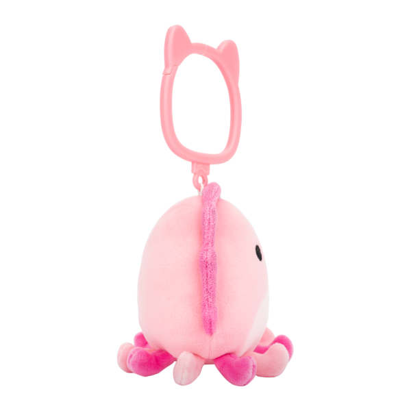 SQUISHMALLOWS Klíčenka Růžová sépie - Auggie (obrázek 5)
