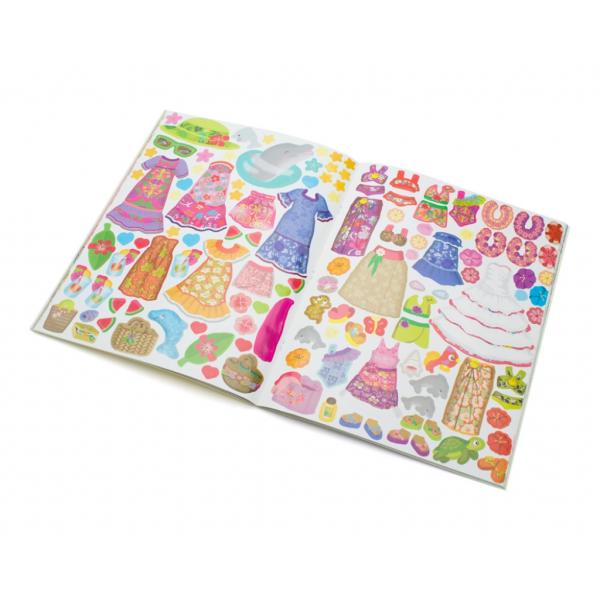 Šaty pro Moheu – kniha samolepek