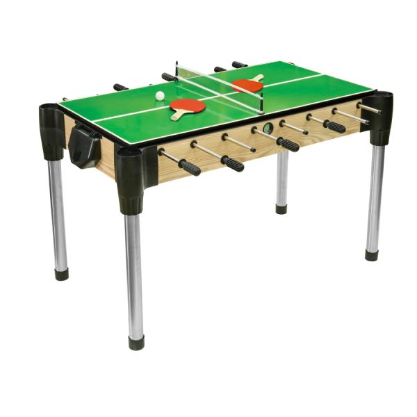 Herní stůl 3v1 – hokej, fotbal, kulečník 122 cm