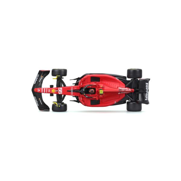 Bburago 1:43 Formula F1 Ferrari Scuderia SF-24 (2024) č.55 Carlos Sainz - s řidičem (obrázek 9)