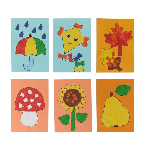 Haba Kreativní sada První nalepovací podzimní obrázky (obrázek 5)