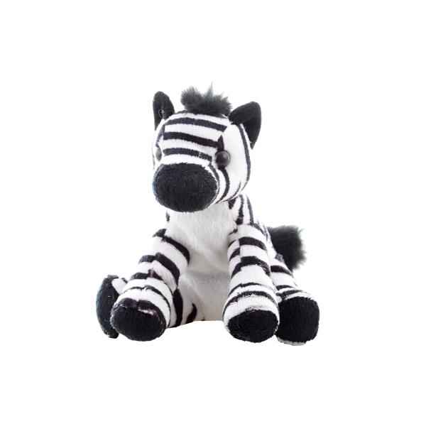Zebra plyšová 15 cm