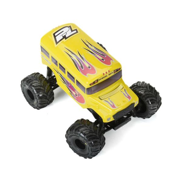 Pro-Line karosérie 1:16 školní autobus, žlutý: Arrma Gorgon/Quake Grom (obrázek 4)
