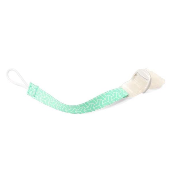 BABYONO Klip na dudlík 0 m+ zelený