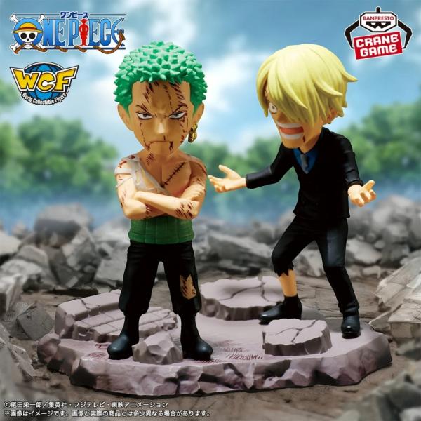 Bandai One Piece Figurka World Collectable Log Stories-Roronoa Zoro& Sanji-„…Nothi