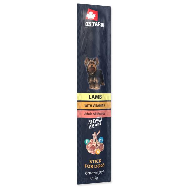Pochoutka Ontario jehněčí tyčinka 15g