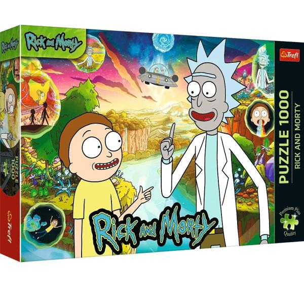 Trefl Puzzle 1000 Premium Plus Quality Rick a Morty